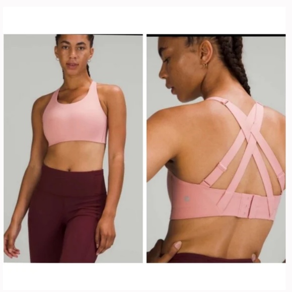 lululemon athletica Other - Lululemon Energy Bra High Support 34D Pink
